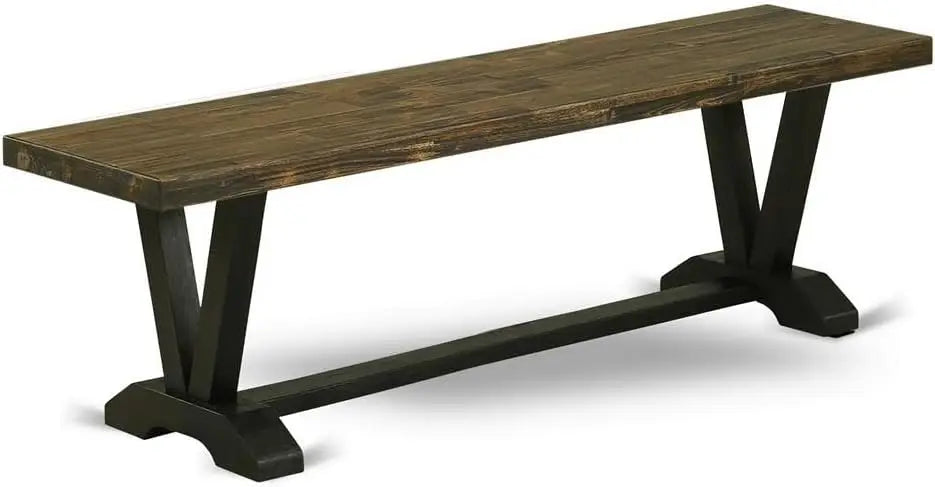 Versatile Rustic Wood Bench. Indoor / Outdoor, Porch or Patio.