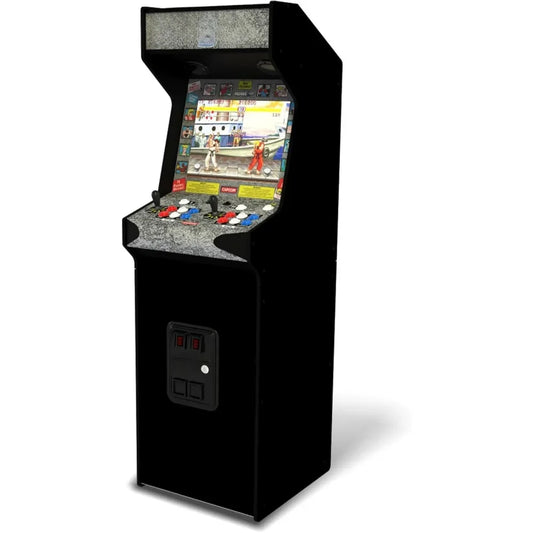 5ft Deluxe Arcade Machine w/ 17in BOE Screen, 14-Classic Games.
